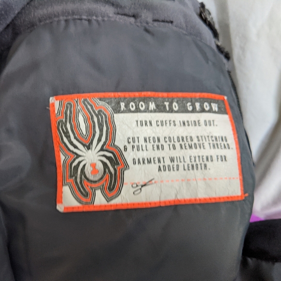 Spyder unisex insulated Ski pants size 10 - Picture 11 of 14